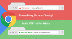 HTTPS Required on Google Chrome