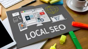 Perform local SEO for higher rankings on your business's website.