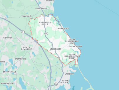 Map of Marshfield MA 37RR+C6 Marshfield, Massachusetts, USA