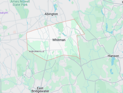 Map of Whitman MA 33J7+GM Whitman, Massachusetts, USA